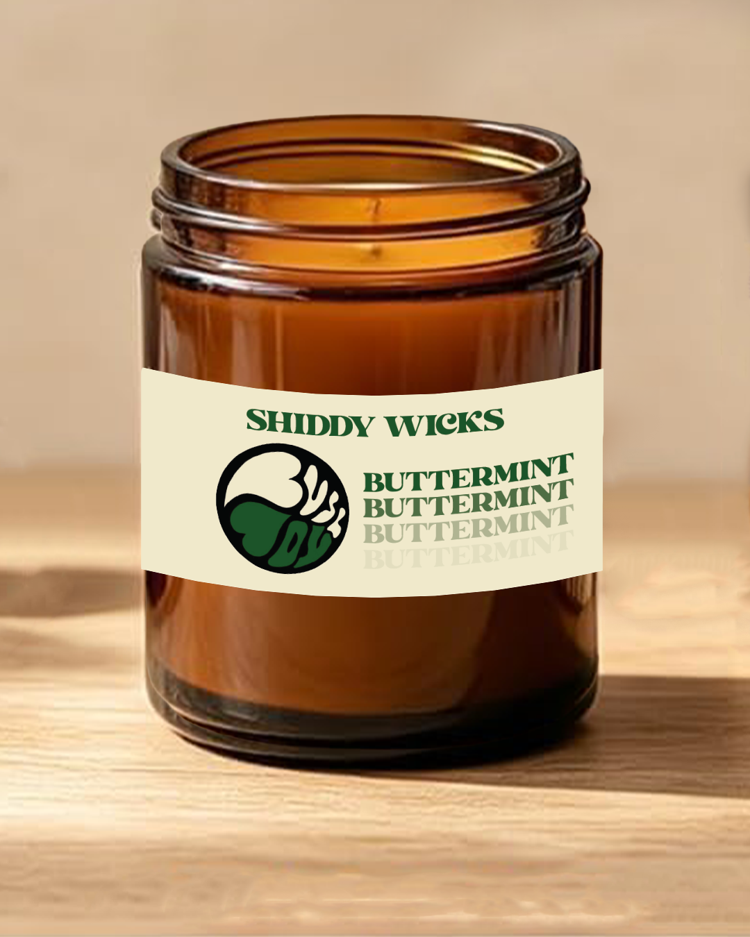 PRE-ORDER: BUSHBOY x SHIDDY WICKS BUTTERMINT CANDLE